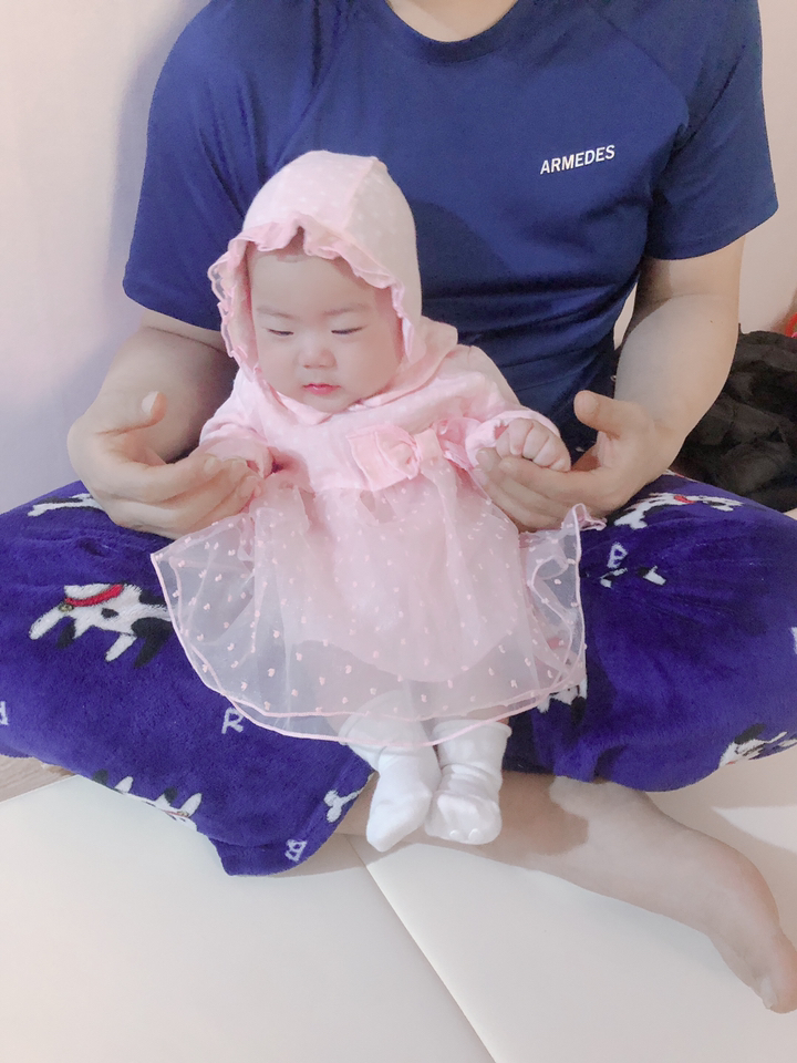 아이엠베베 여아용 스윗 원피스 보넷 리뷰후기