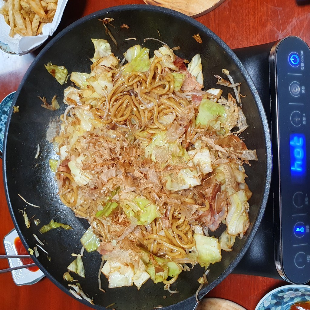 멘노스나오시 카리노재팬 소스야끼소바 생면 2인분 리뷰후기