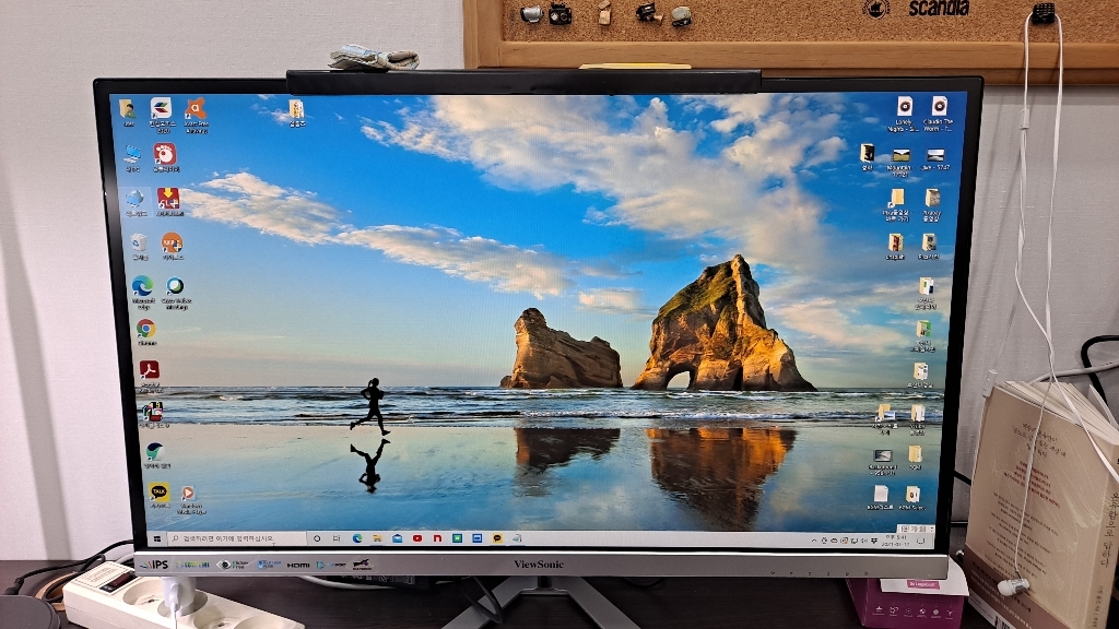 뷰소닉 아이케어유 LED 모니터 VX2776 리뷰후기