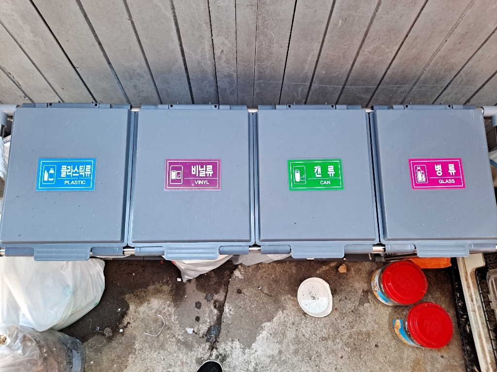 제이에스JS 분리수거함 2단 3단 4단