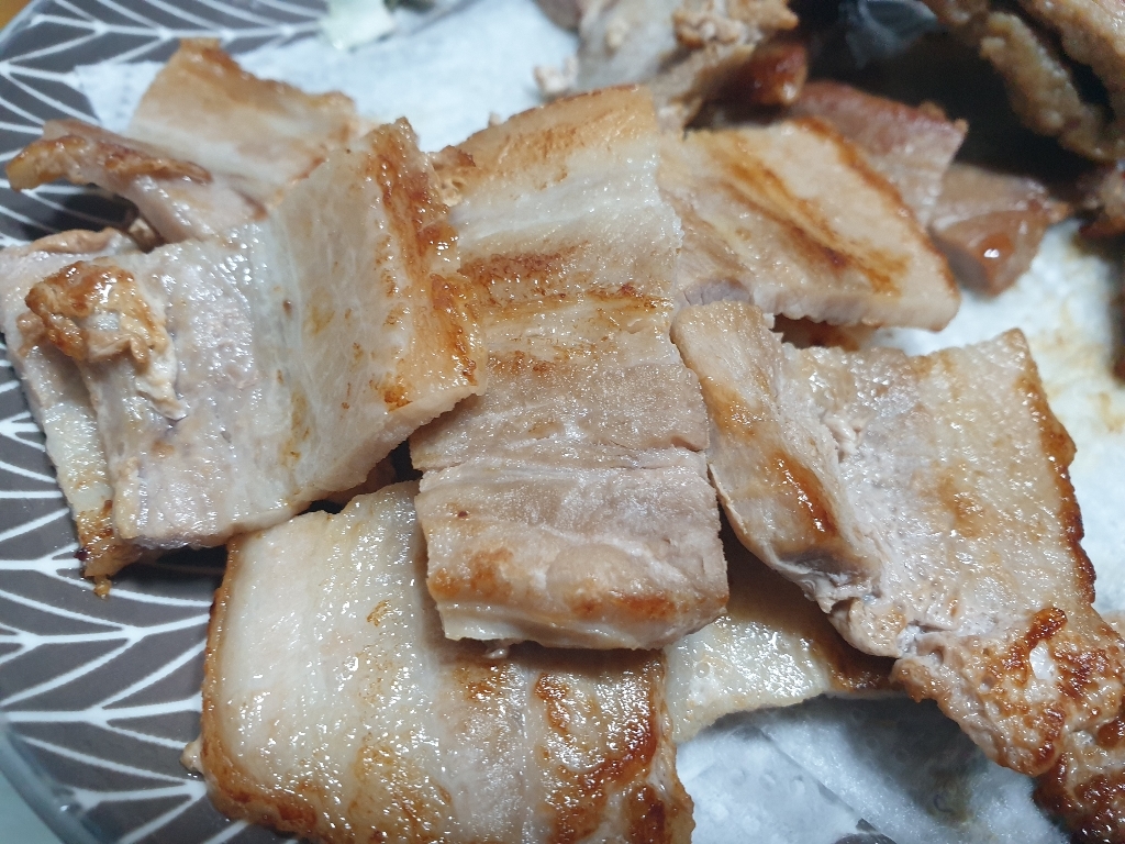 고기천국 삼겹살(구이용)200g+200g 리뷰 후기