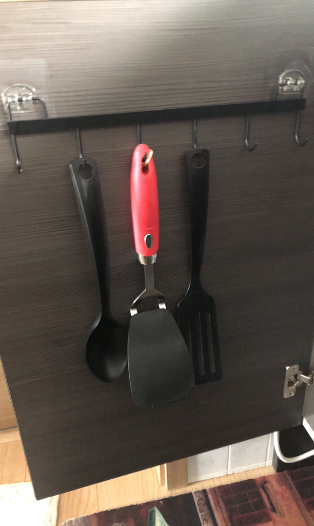 구디푸디 주방 6구 조리도구 걸이 국자걸이 홀더 거치대
