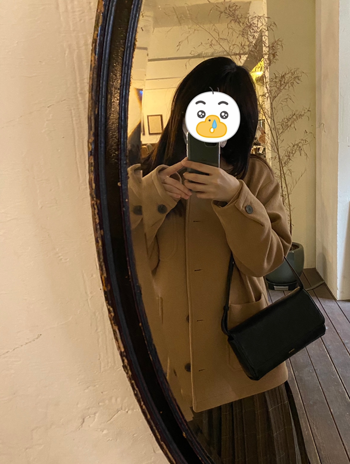 미쏘 여성용 오버핏 싱글 맥자켓 리뷰후기
