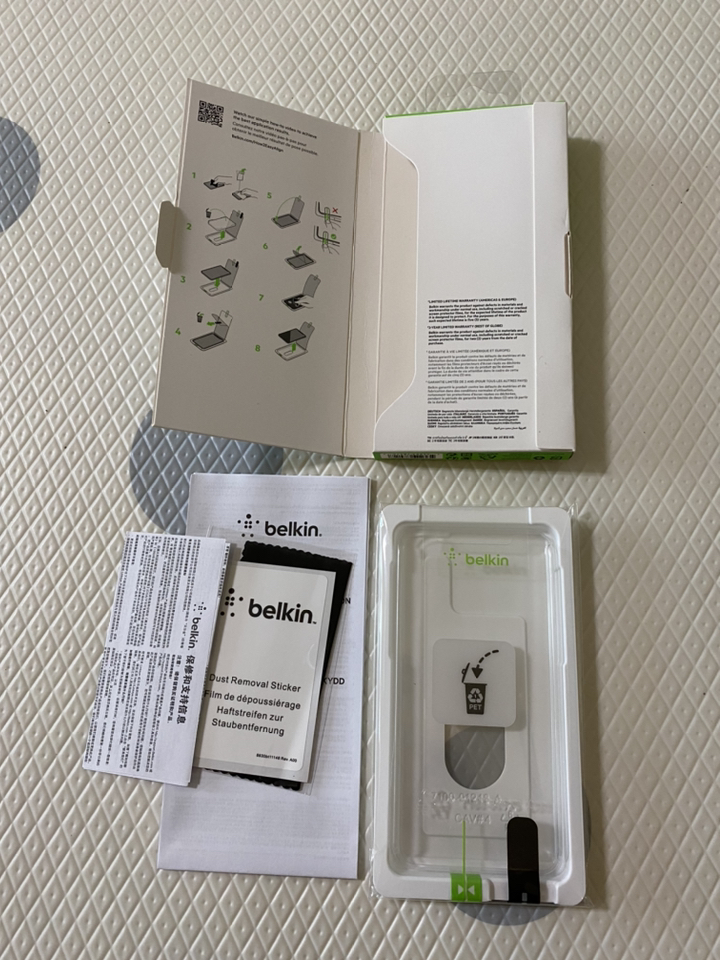 벨킨 템퍼드 강화유리 휴대폰 액정 보 필름 F8W948zz-A