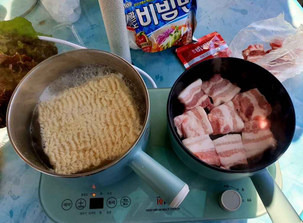 아이이피 듀얼 멀티쿠커 전기냄비 프라이팬 리뷰후기