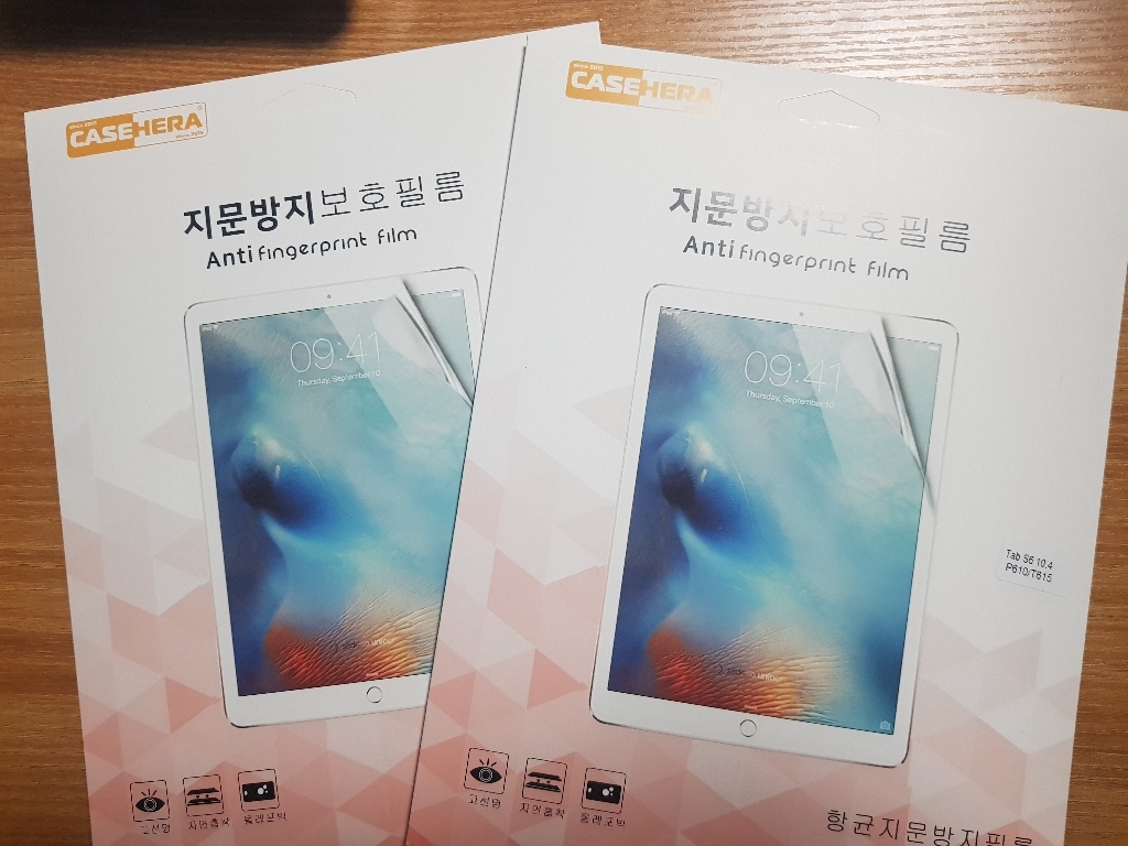 갤럭시탭S6 라이트 104 강화 액정보필름 지문방지 SM-P610 SM-P615 리뷰후기