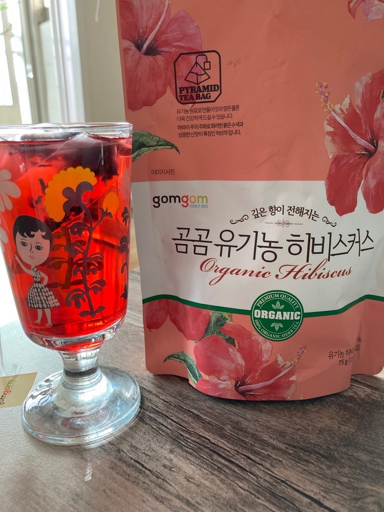 곰곰 유기농 히비스커스 리뷰후기