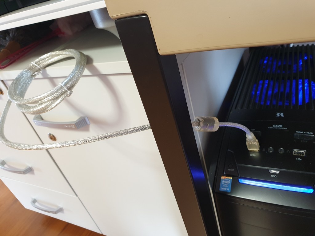 넥시 USB30 A 마이크로 B 외장하드 모니터 케이블