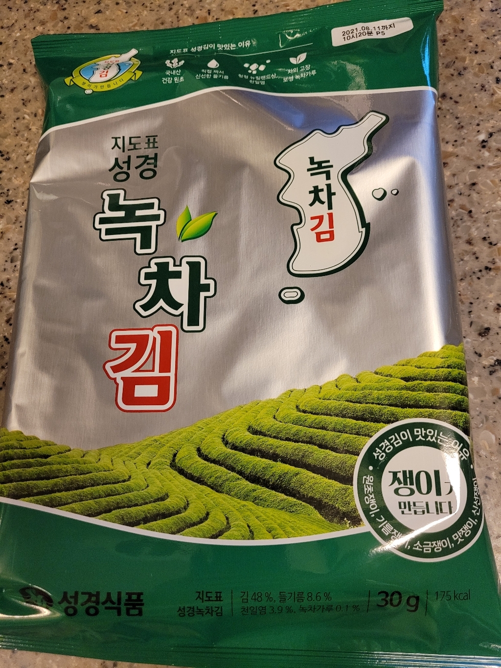 지도표성경 행복F 녹차 전장 리뷰후기