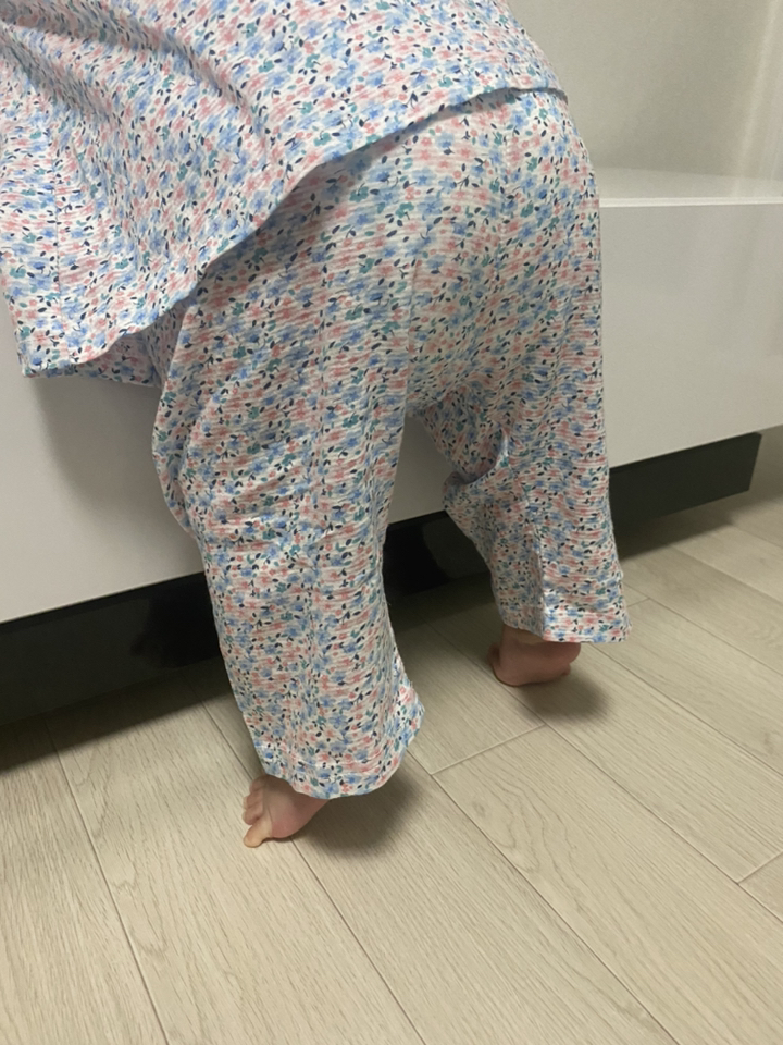 코디아이 여아용 릴리 칠부내의