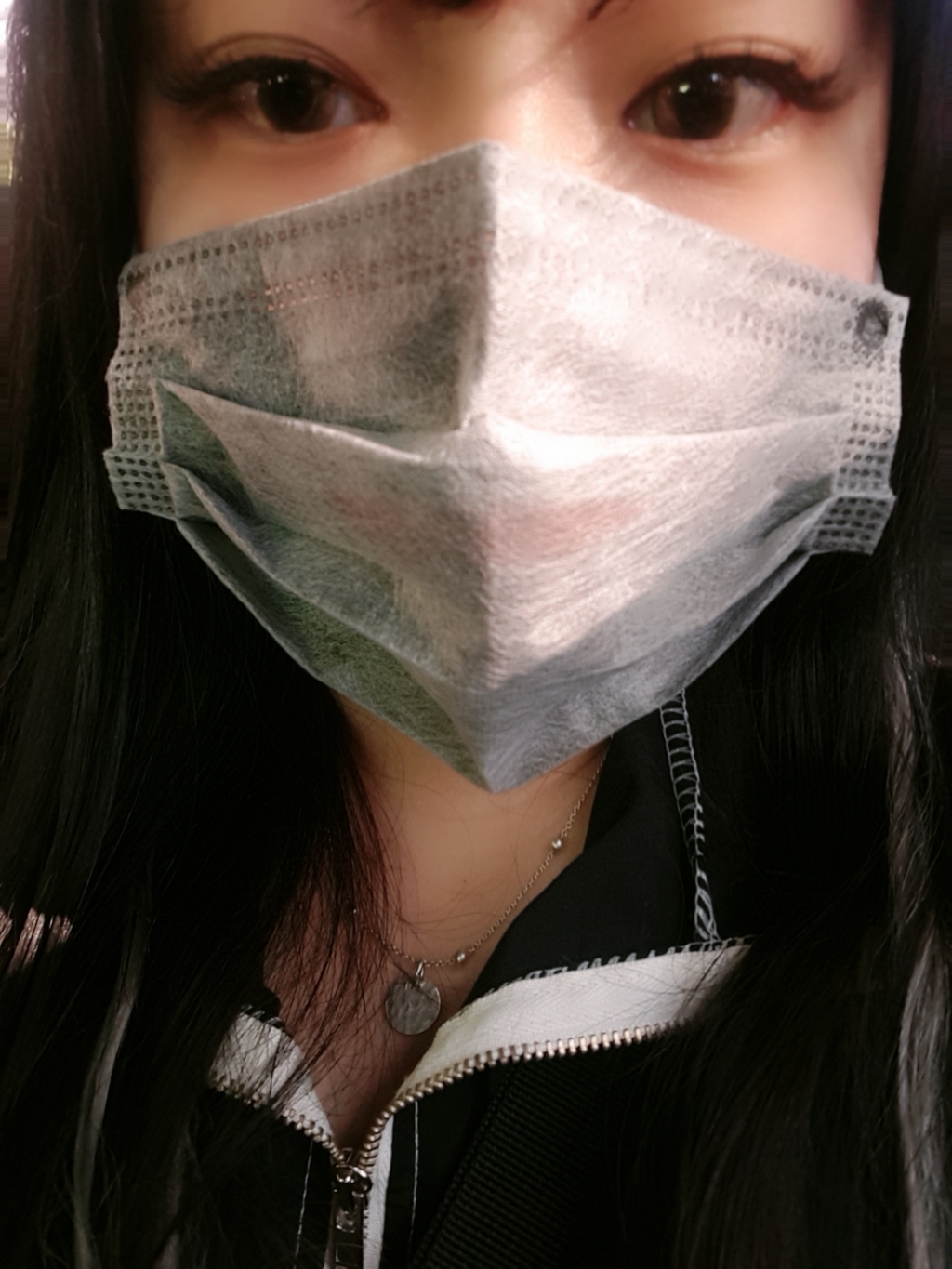 클로버 일회용 부직포 마스크 회색