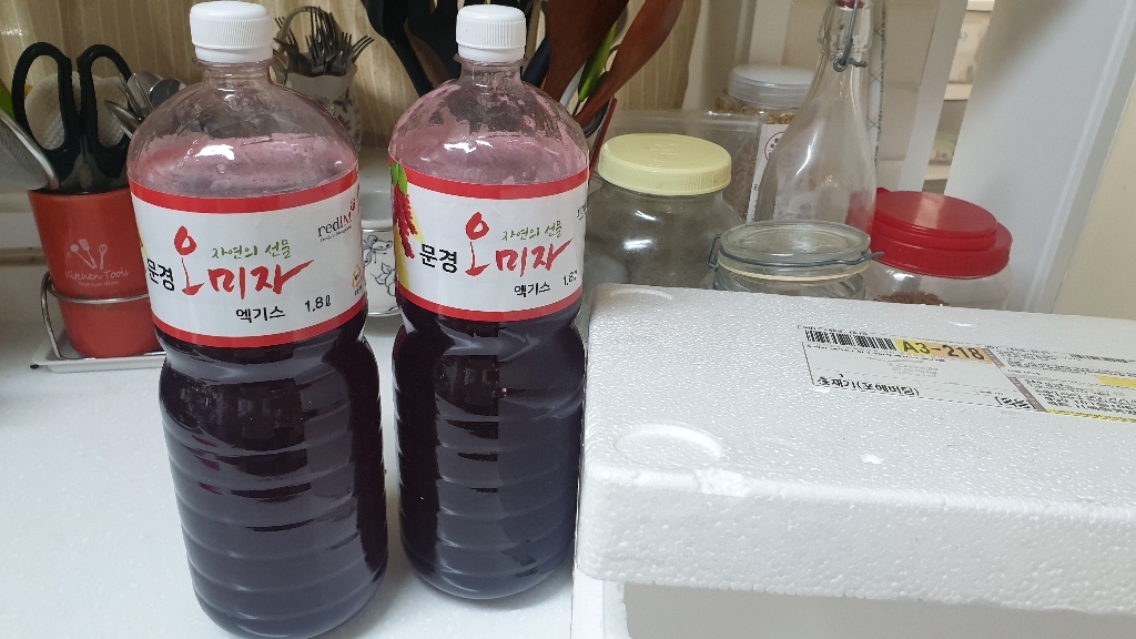 올바른새움푸드 국산 농가수제 A인증 문경 오미자엑기스 오미자원액 오미자청