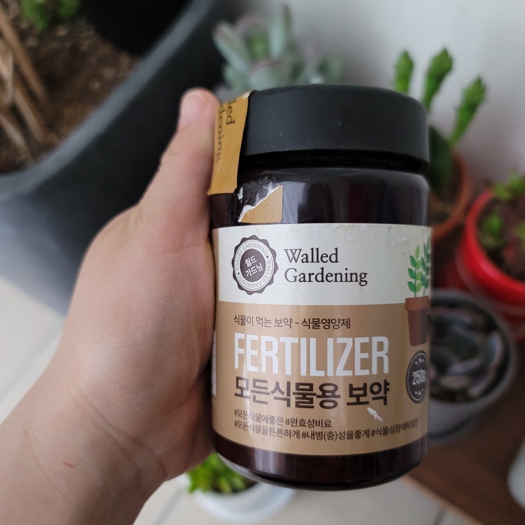 화분월드 모든 식물용 보약 리뷰후기