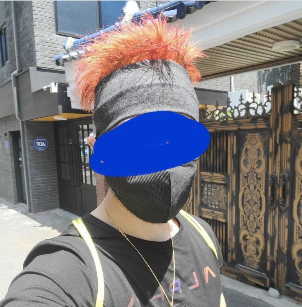 [] 면 넓은 쌈디 송민 쿠키 여자 남자 와이드 머리띠 세안밴드 헤어밴드 헤어터번