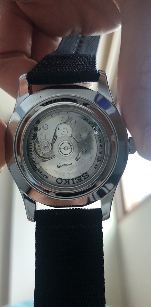 [세이코]SEIKO5 오토매틱 남성시계 SNZG15K1 본사직영 리뷰후기