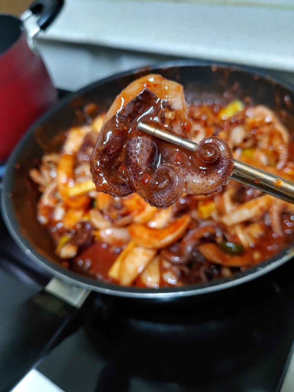 맛있게 매운 양념 쭈꾸미볶음 리뷰후기