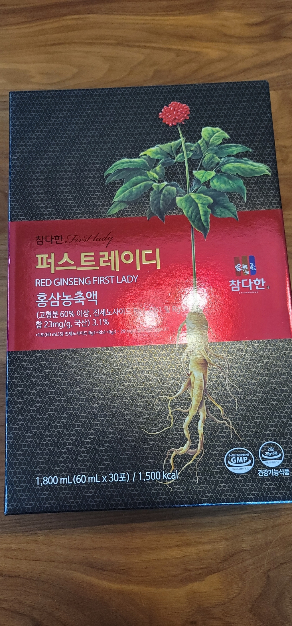 참다한 퍼스트레이디 홍삼진액