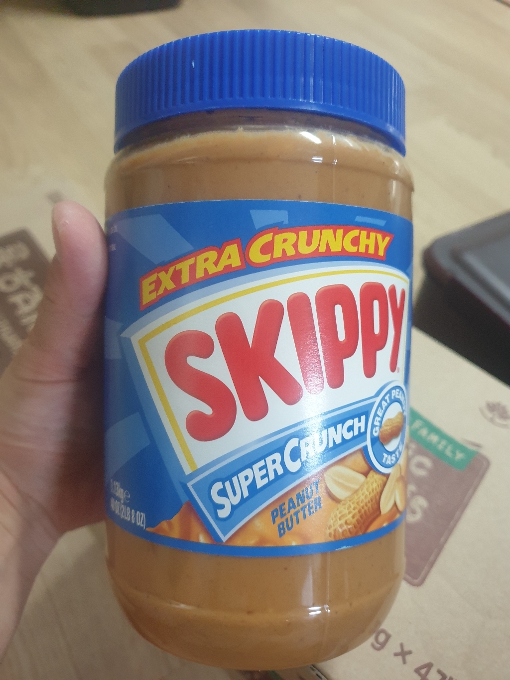 스키피 수퍼크런치 땅콩버터 리뷰 후기