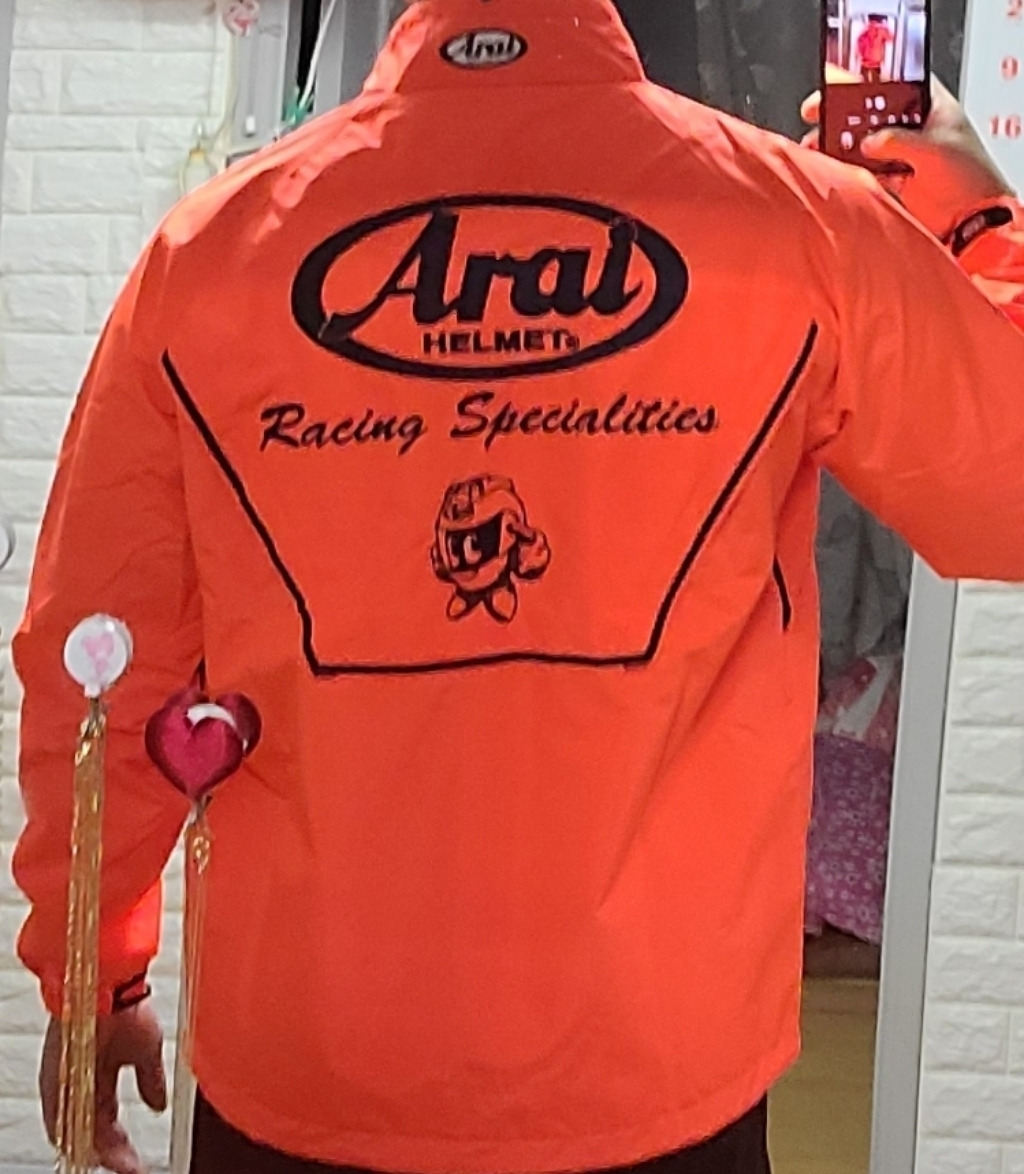 NEW 4XL 소량 보유중 바이크 오토바이용품 아라이 정품 바람막이 자켓 점퍼 신형 자수타입 모든 색상 보류 리뷰후기
