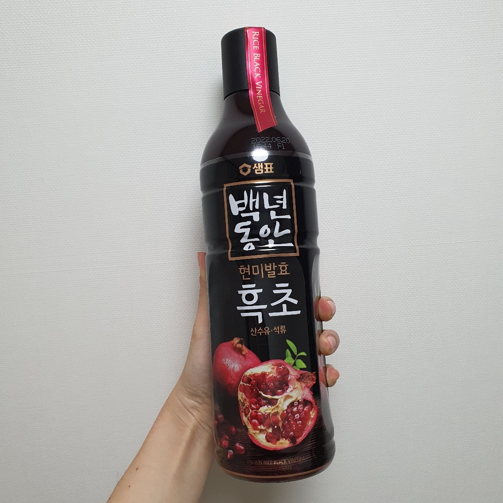 샘표 백년동안 현미발효 흑초 산수유 석류