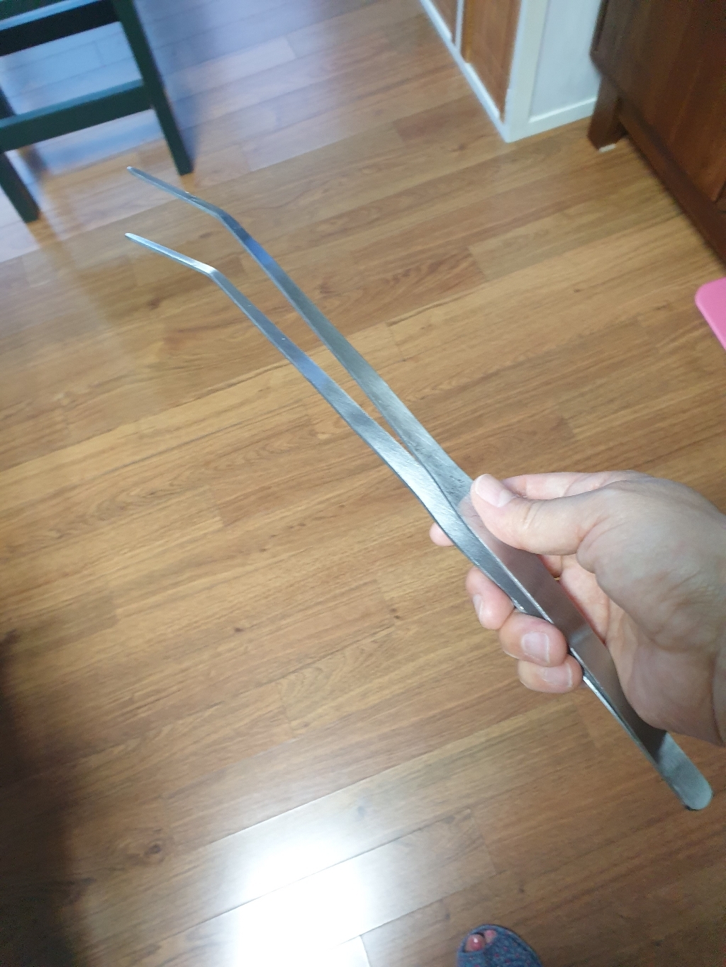 코코넷 커브형 어항 트리밍 수초핀셋