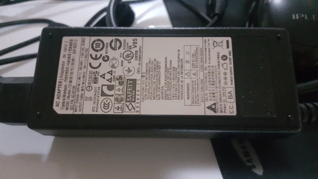 삼성전자 삼성 노트북 충전기 AD-6019R 정품 어댑터 19V 316A 60W 리뷰 후기