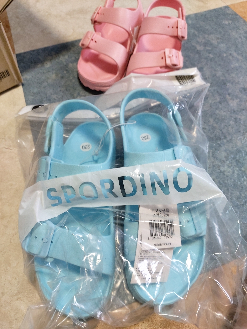 스포디노 여아용 코코로 샌들