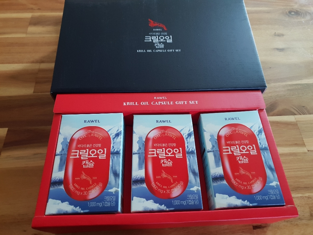 로엘 크릴오일 3개입 선물세트 리뷰후기