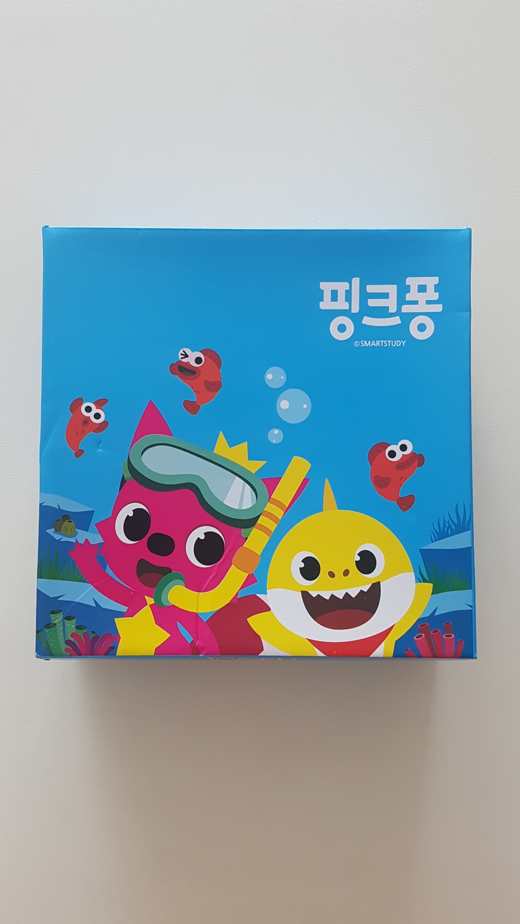 핑크퐁 남아용 베이비 샤크 장화