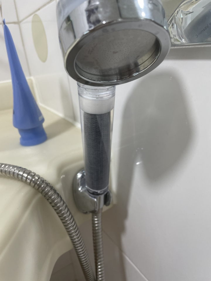 샤워애 맥스 비타민 샤워기 아로마 향기필터 염소제거 녹물제거필터