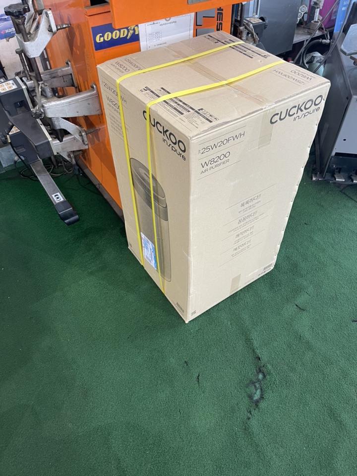 쿠쿠 타워형 W8200 공기청정기 AC-25W20FWH 847㎡ 리뷰후기