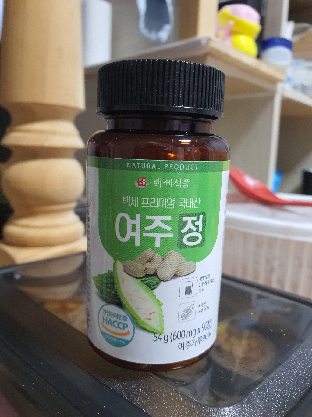 백세식품 여주정 100정 HACC 인증제품