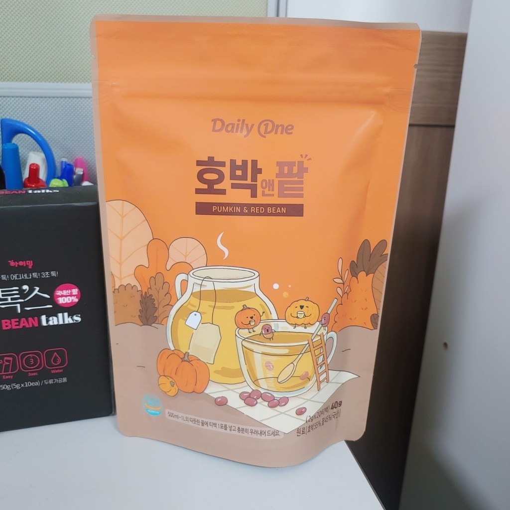 데일리원 전소민 박앤팥 국산 원료 생분해 필터 적용 박 팥 20티백