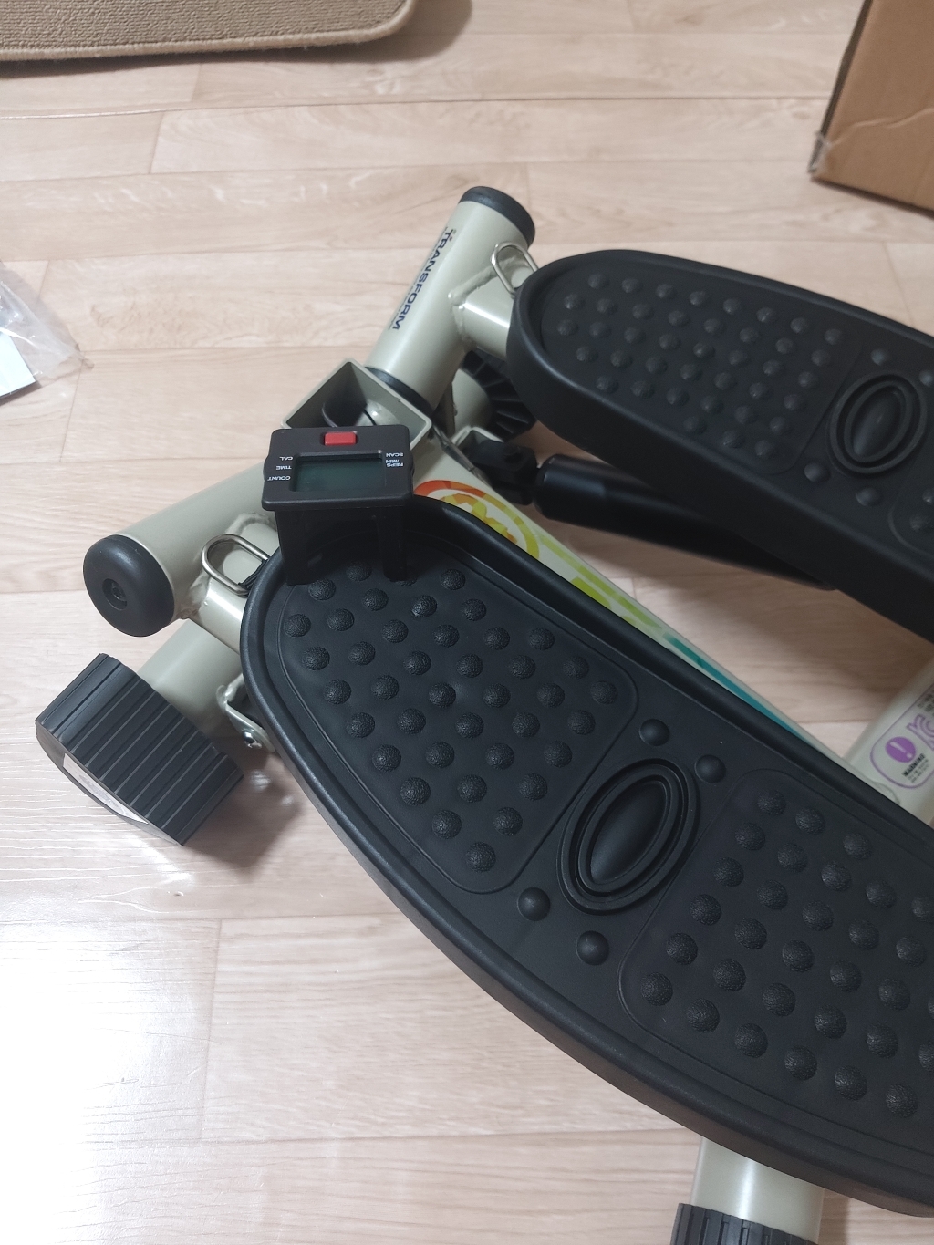 로베라 등산형 스텝퍼 -60T 튜빙 밴드 전용 매트
