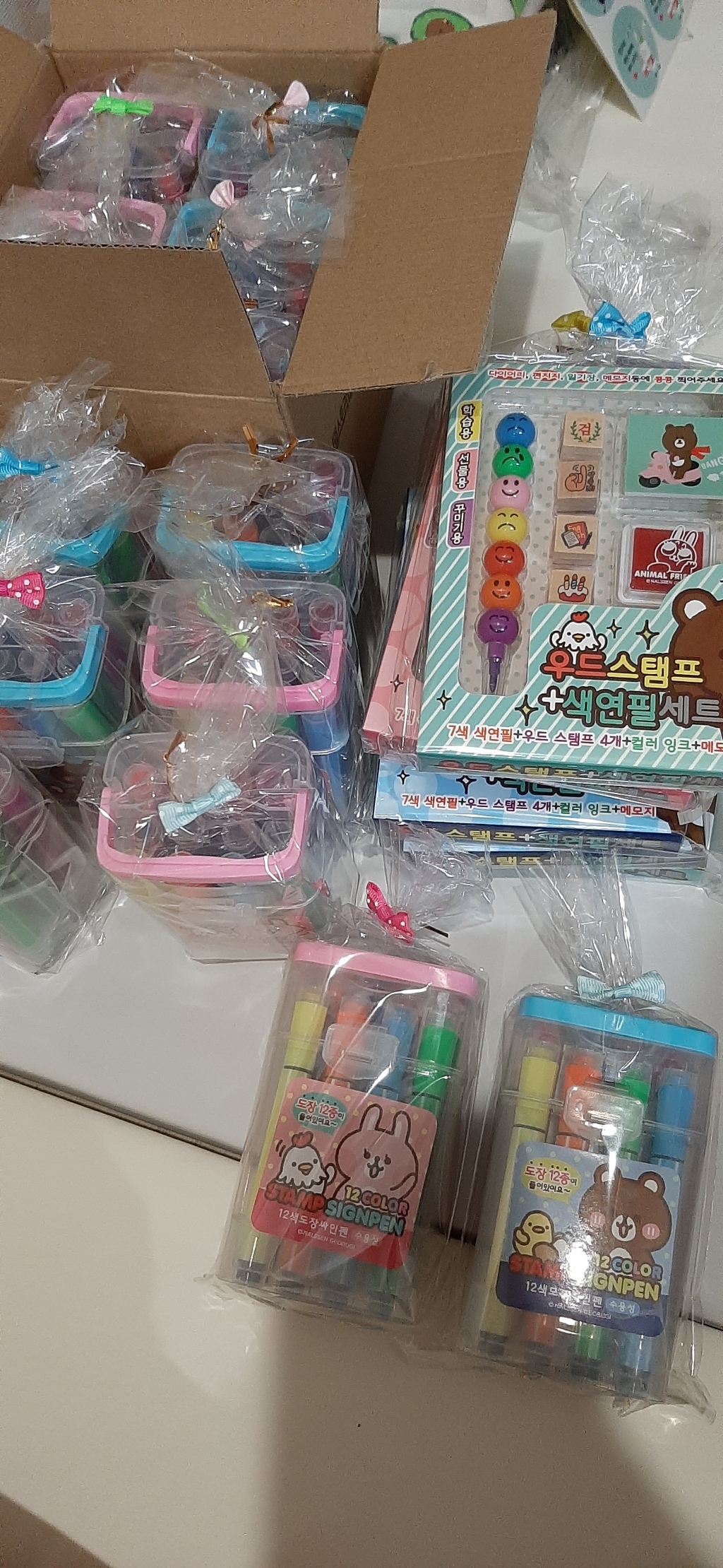 날쌘거북이 정품 특가! 어린이집 유치원 생일선물 답례품 우드 스탬프와 색연필 미술 도장놀이 선물세트 우드스탬프색연필세트 스탬프 리뷰후기