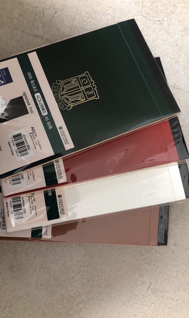 OXFORD 시그니처 패드 A5 80매