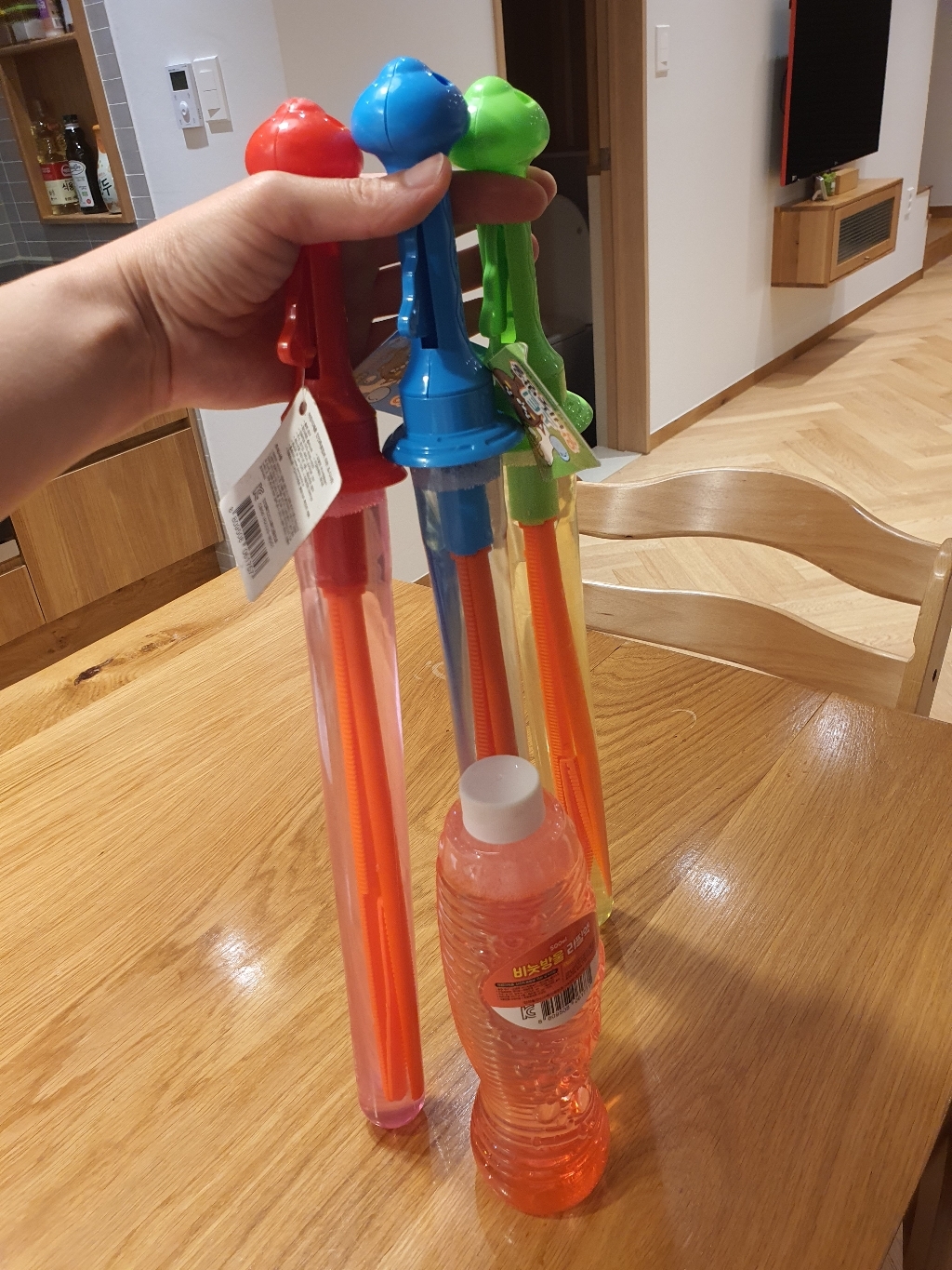 스틱 왕 비눗방울 대용량 리필액 리뷰후기