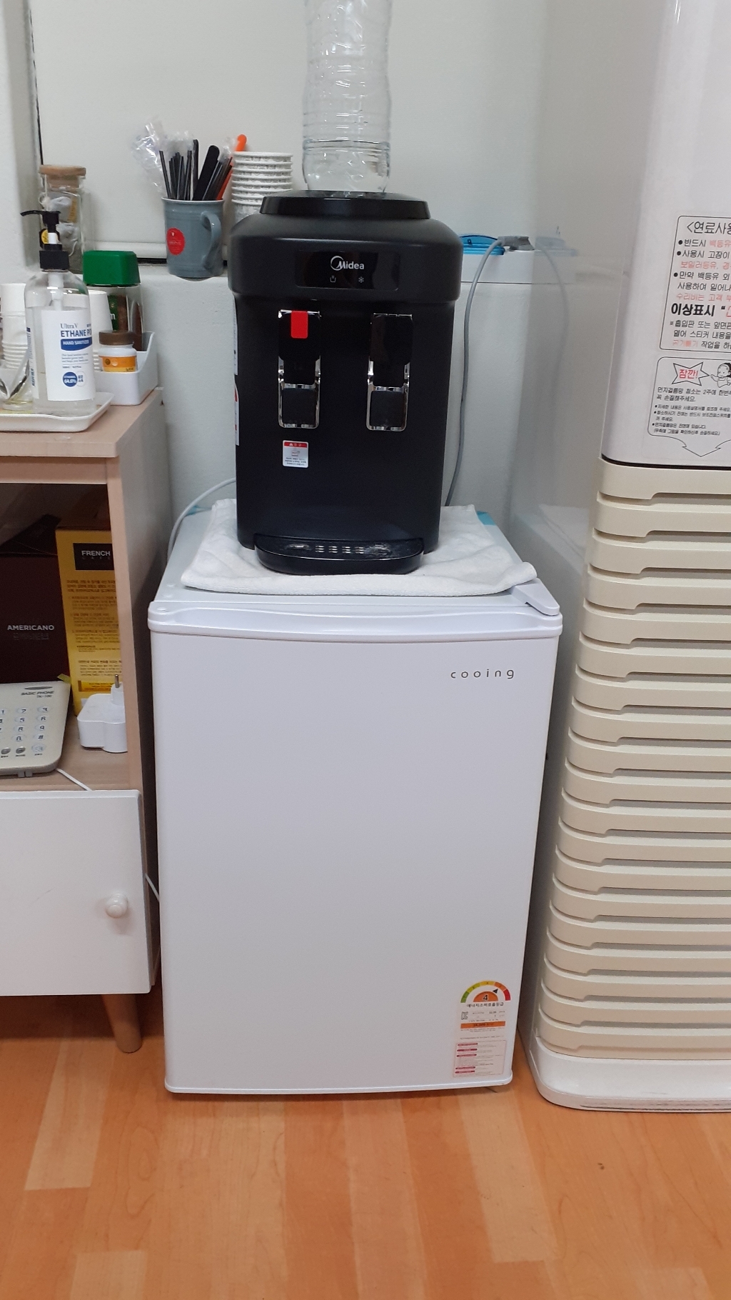 쿠잉전자 미니냉장고
