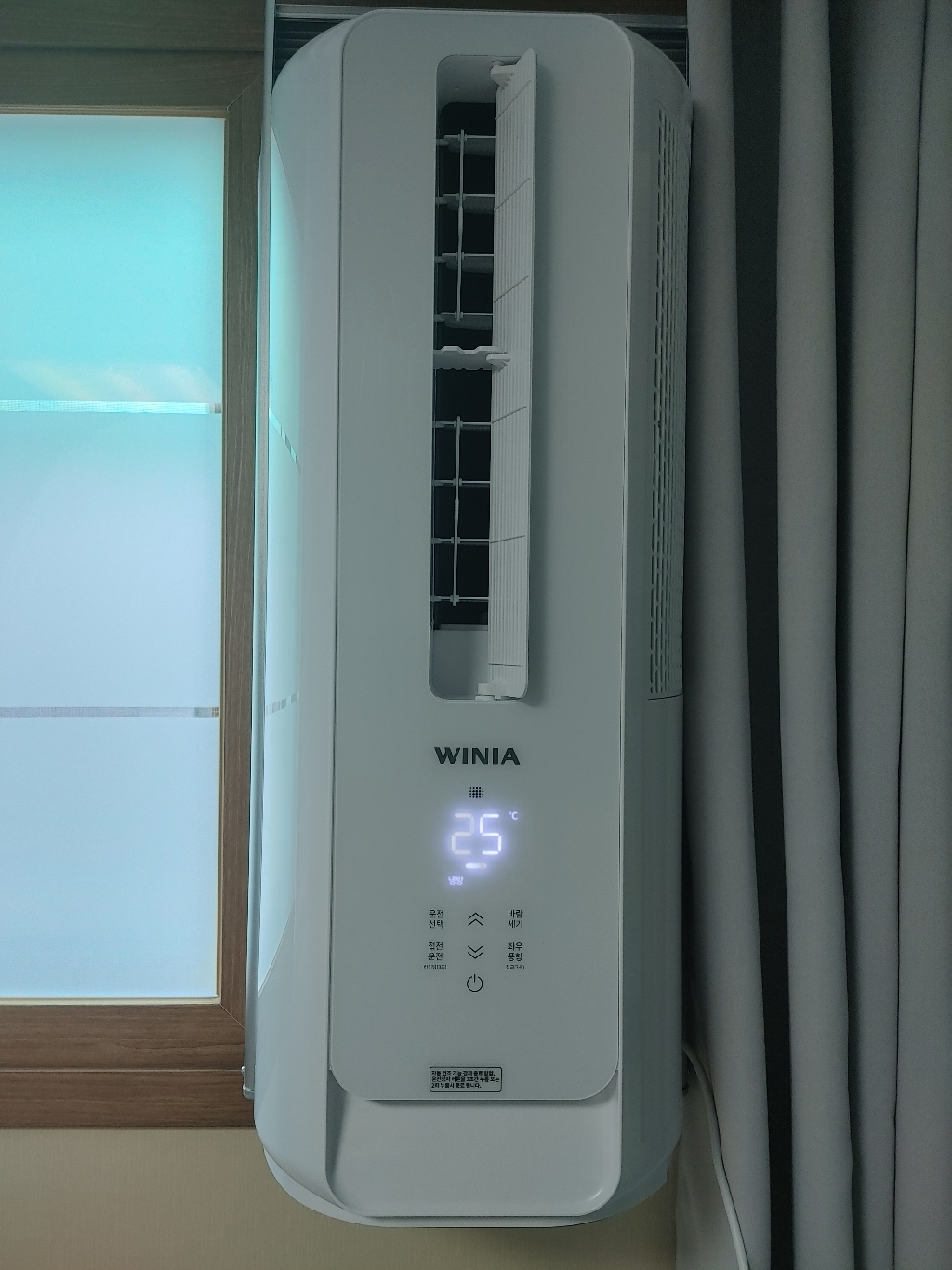 위니아 창문형 에어컨 화이트 EVA06ENW 실외기없는에어컨 리뷰 후기