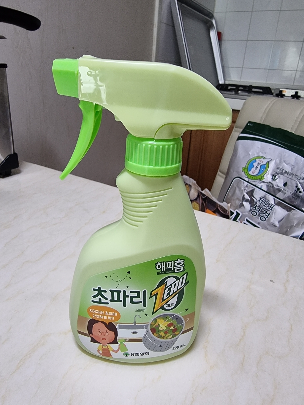 해피홈 초파리 제로 스프레이 X 2개 리뷰후기