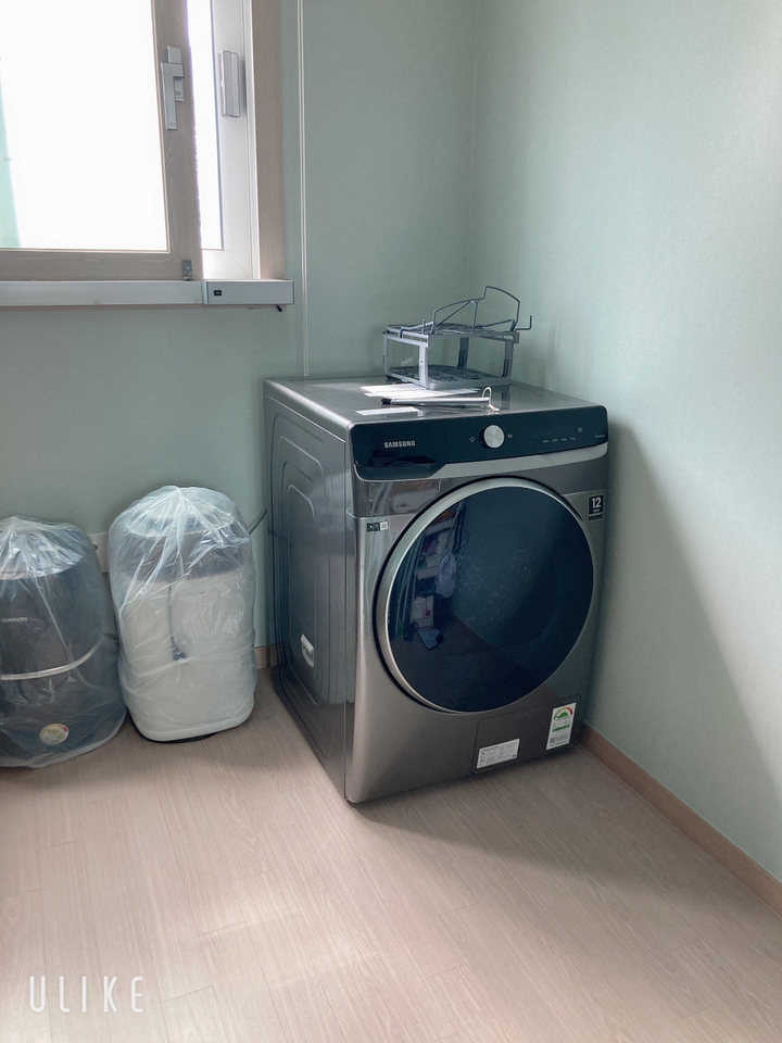 삼성전자 그랑데 AI 건조기 이녹스 DV16T9720SP 방문설치 리뷰후기