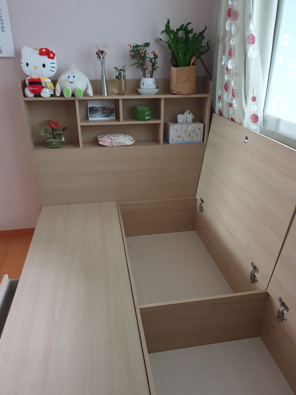 파로마 코코 킹서랍형 수납침대 슈퍼싱글 SS 통수납침대/자녀방침대/튼튼한침대방문설치