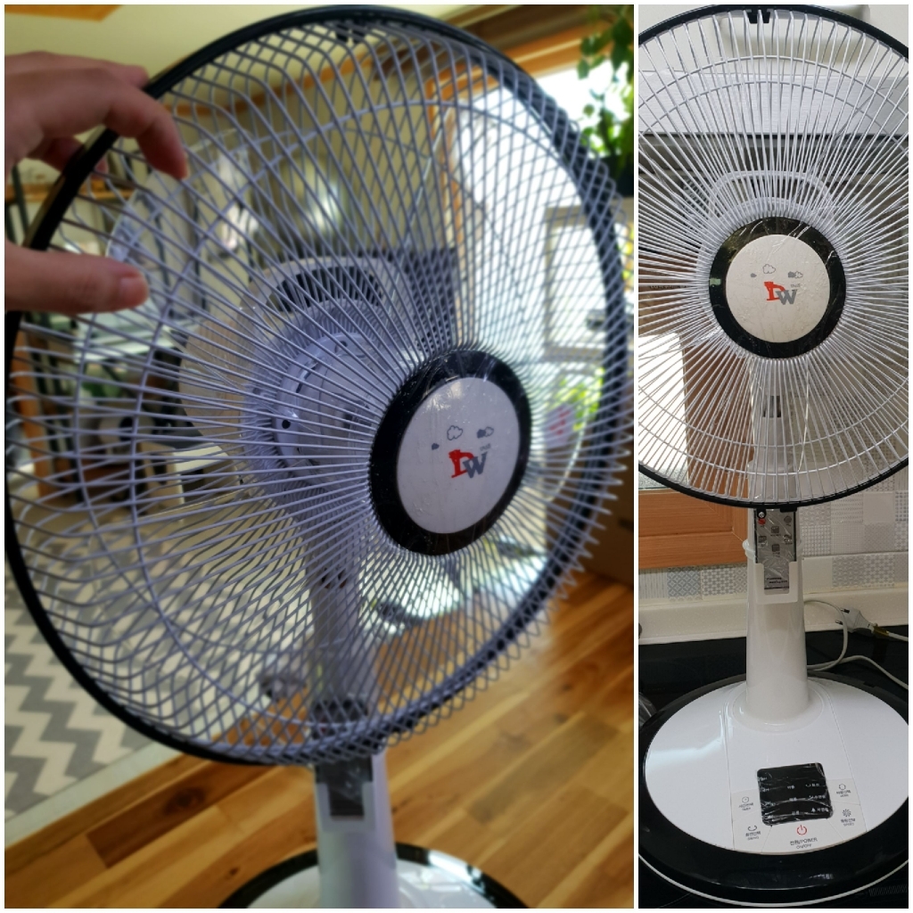레이나 스탠드형 리모컨 선풍기 CZ-R1485LS 리뷰후기