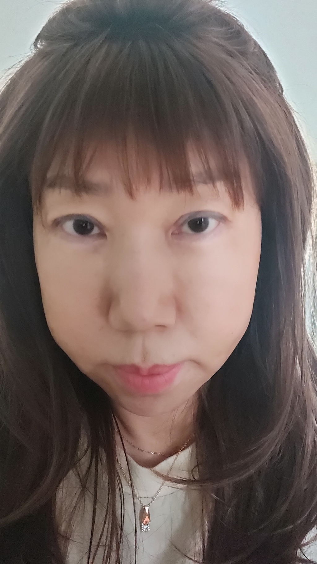 에스홀릭 롱 레이어드 C컬 여자 통가발