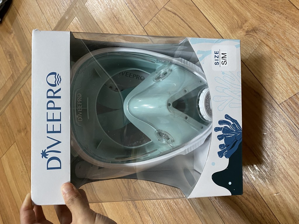 다이비프로 다이나믹 오션 풀페이스 스노쿨링 마스크