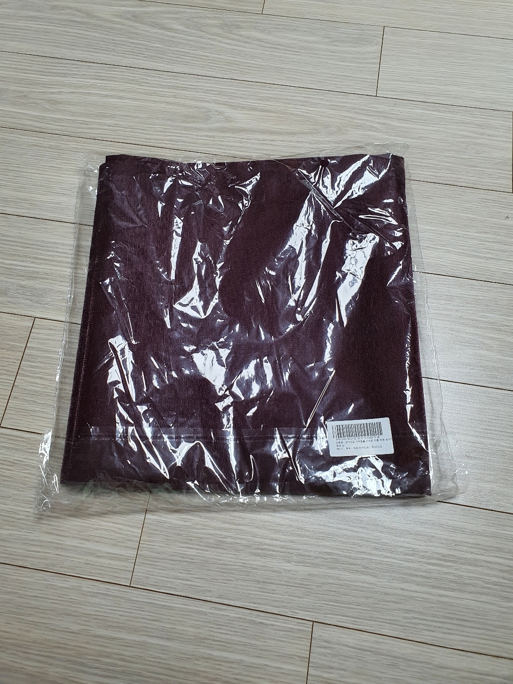 인디케이 자주빛을 간직한 전통 양면 보자기 특대