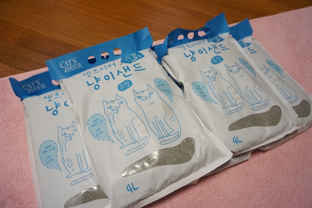 캣츠미어 냥이샌드 벤토나이트모래 리뷰후기