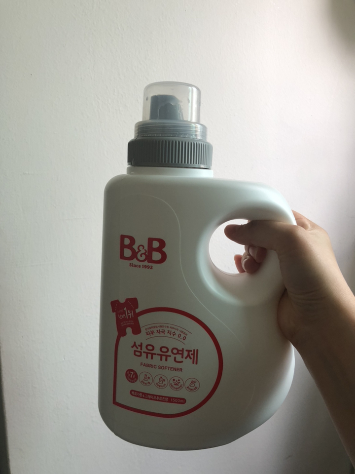 비앤비 섬유유연제 베르가못&그레이프프루츠향 용기형
