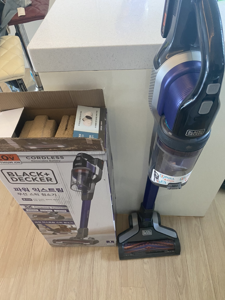 블랙앤데커 20V MAX 무선 스틱 청소기 BSV2020PS 배터리 리뷰후기