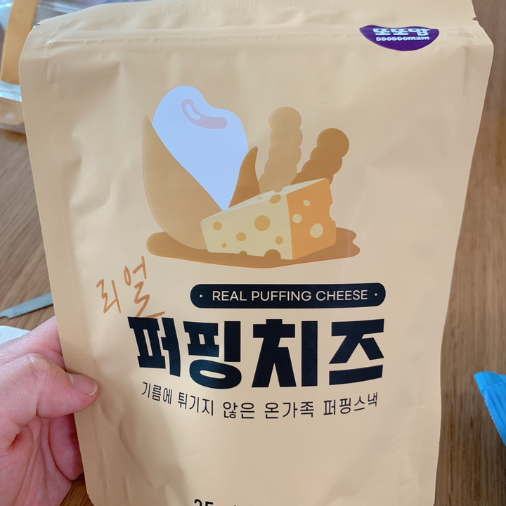 또또맘 리얼 퍼핑치즈 유아과자